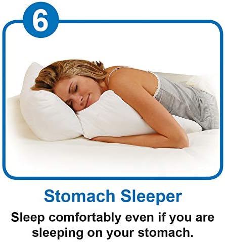 Contour Flip Pillow 10-in-1 Bed Wedge Body Support Pillow, King - White Pillowcase Pillow Protector Cover