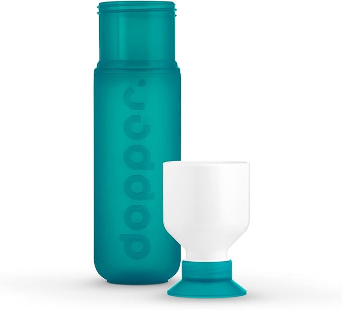Preserve Dopper Water Bottle, 15.25 Ounce, Tidal Teal