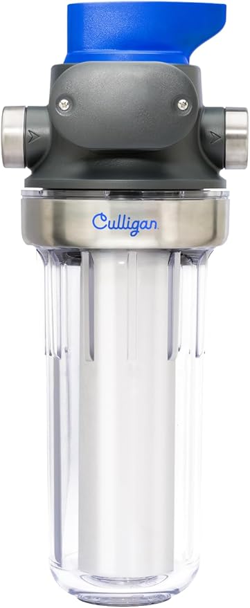 Culligan WH-S200-C Whole-House Sediment Water Filtration System, Clear