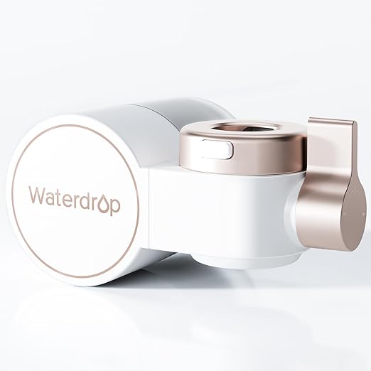 Waterdrop Soft Water Skincare Filter 2.0, Sink Filter Water Faucet for Skin, Faucet Water Filter, 0.01 Micron, Reduce Chlorine & Scale Control，BFT1(1 Filter Included)