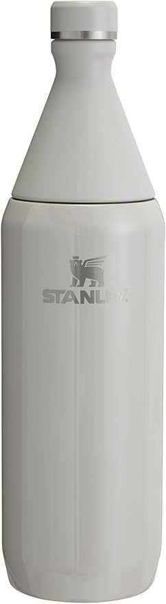 STANLEY All Day Slim Bottle 20-34 OZ | Twist off Lid with Leakproof Seal | Slim Design for Travel & Gym | Insulated Stainless Steel | BPA-Free