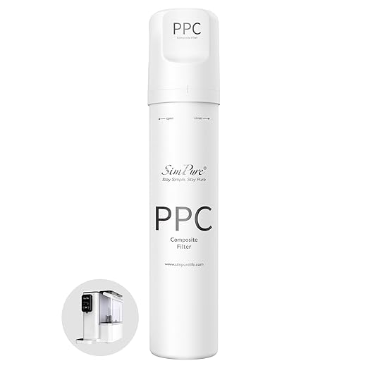 SimPure Y9 Series PPC Filter Replacement Cartridge for Y9T and Y9A Countertop Reverse Osmosis System, 6 Months Replacement Cartridge (1 Pack)