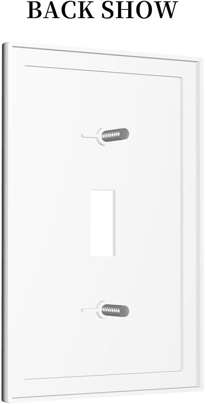 Black Witchy Skeleton Skull Gothic Sun Moon 1 Gang Novelty Light Switch Covers Decorative Unique Single Toggle Wall Plate Switchcover Electrical Switchplate for Bathroom Bedroom Decor