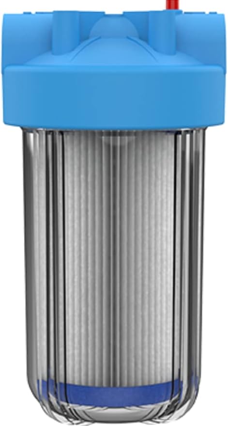 Pentair OMNIFilter BF9C Water Filter System, 10" Whole House Heavy Duty Filtration System, 1" NPT, Includes 10" Clear Heavy Duty Housing, RS6 Sediment Reduction Cartridge and All Tools
