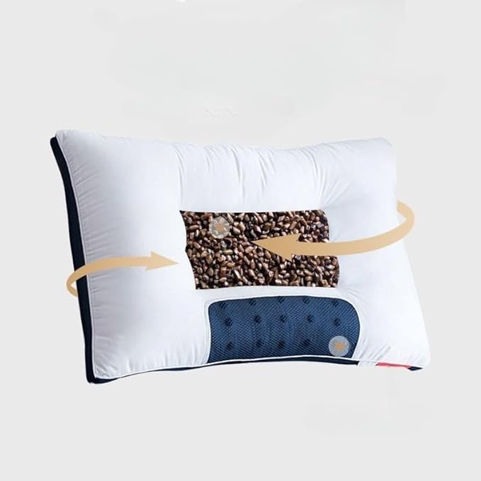 Cassia Magnetic Neck Care Sleeping Health Pillow, Pair of Sleeping Pillows