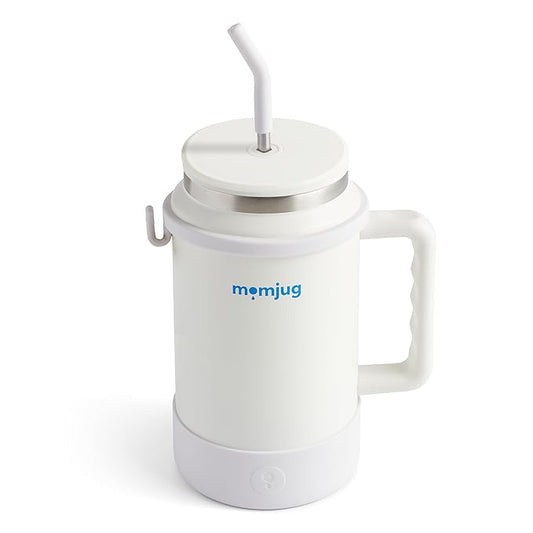 the Original Water Bottle for Moms without Breast Indicator (white)