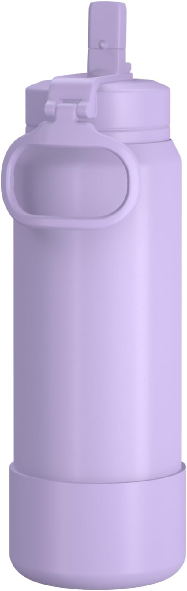 Hydrapeak 26oz Sport Insulated Water Bottle with Straw or Chug Lid, Leak & Spill Proof, Keeps Drinks Cold for 24 Hours, Hot for 12 Hours, Premium Stainless Steel Water Bottles (26oz, Dlavender)