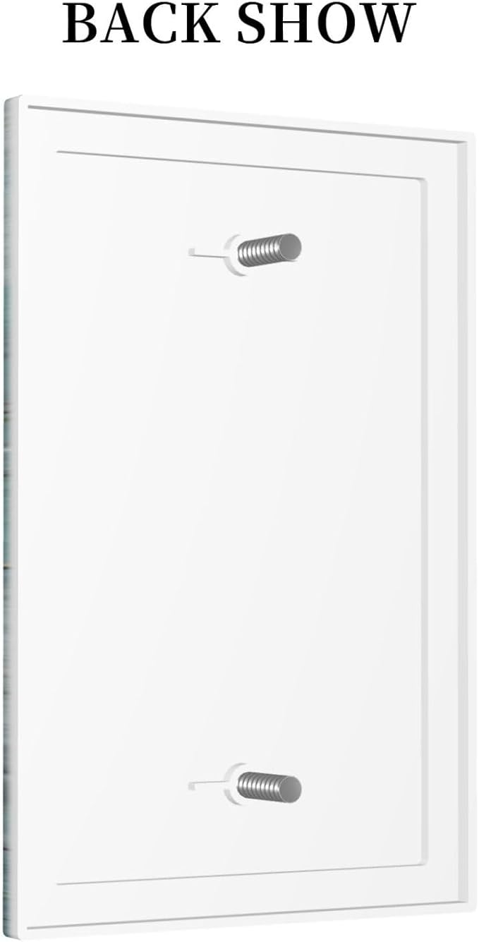 Vintage Teal Butterfly Wood Inspirational Quotes Wood Plank 1 Gang Light Switch Covers No Device Wall Plate Decorative Blank Switchplate Electrical Faceplate for Farmhouse Country Bedroom Decor