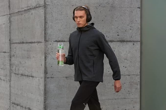 SIGG - Tritan Renew Transparent Water Bottle - Total Clear ONE MyPlanet - For Carbonated Beverages - Dishwasher Safe - With Fruit Strainer - Leakproof & Lightweight - BPA Free - 17 Oz / 25 Oz / 51 Oz