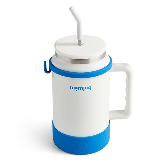 breastfeeding water bottle, 50oz (Blue, w/o Breast Indicator Dial)