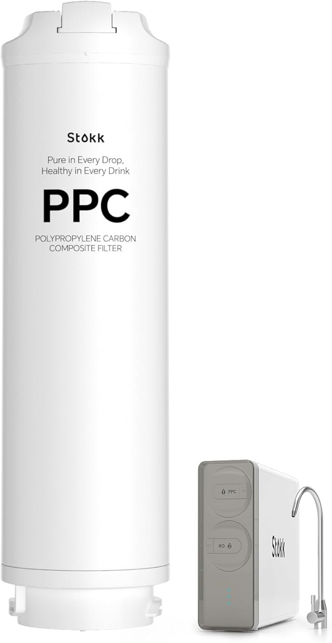 Stokk RS1-PPC Filter, Replacement for S1, S1 Pro Reverse Osmosis System, 6-12 month Lifetime