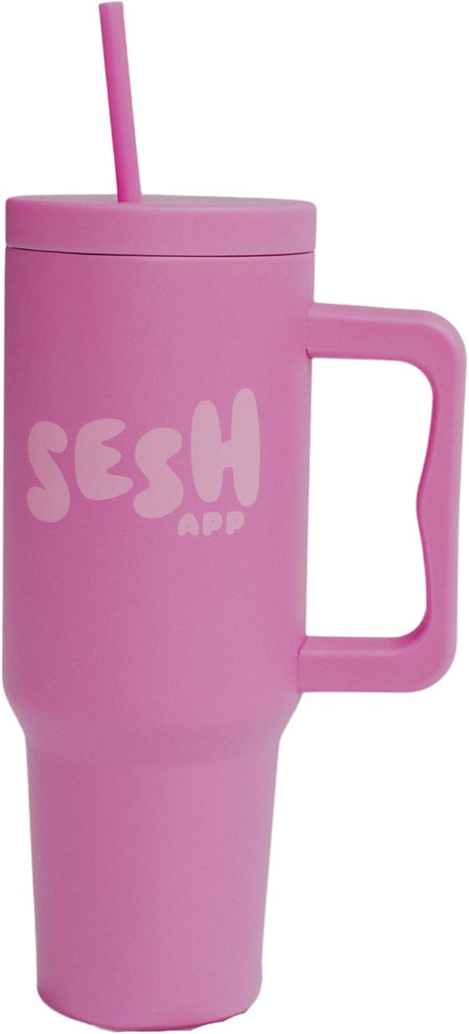 Sesh Fitness Tumbler (Pink)