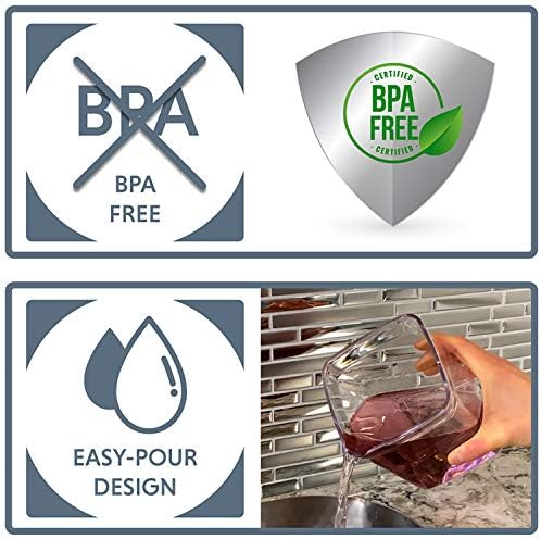 BopTop (1pc - 500ml) Airtight Food Storage Container – Mechanical Silicone Seal Canister - BPA-Free - 0.5Qt