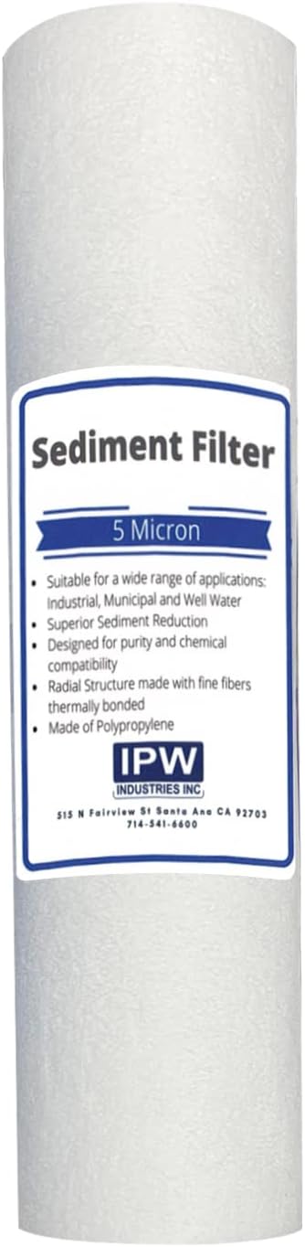 Compatible for OmniFilter ROR2000 RO Pre-Filter Complatible Cartridges by IPW Industries Inc.