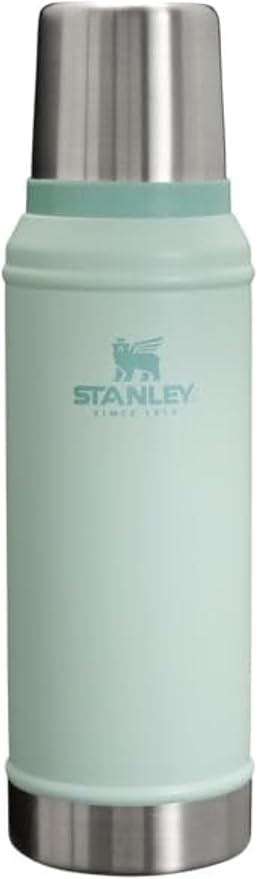 Stanley Classic Vacuum Insulated Wide Mouth Bottle -BPA-Free 18/8 Stainless Steel Thermos for Cold & Hot Beverages