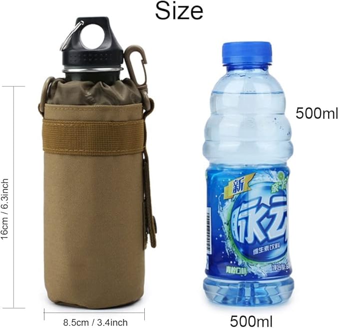 TEGOOL Water Bottle Sleeve Bag Bottle Holder Tactical Water Bottle Pouch