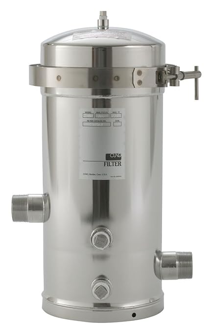 3M Aqua-Pure Whole House Large Diameter Stainless Steel Filter Housing, Model SS4 EPE-316L