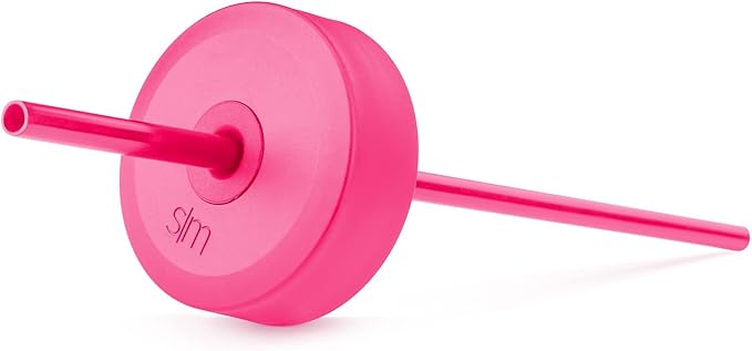 Simple Modern Wide Mouth Lid Leak Proof Straw Chug Handle Flip Fits Summit Water Bottles and Hydro Flask, Tumbler Style, Malibu