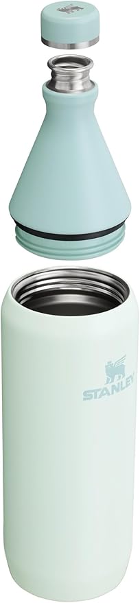 STANLEY All Day Slim Bottle 20-34 OZ | Twist off Lid with Leakproof Seal | Slim Design for Travel & Gym | Insulated Stainless Steel | BPA-Free