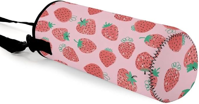 Jndtueit Basketball Water Pouch Holder, Soccer Bottle Cooler Cover Holder Strap for Outdoor Sports Gym Camping Walking