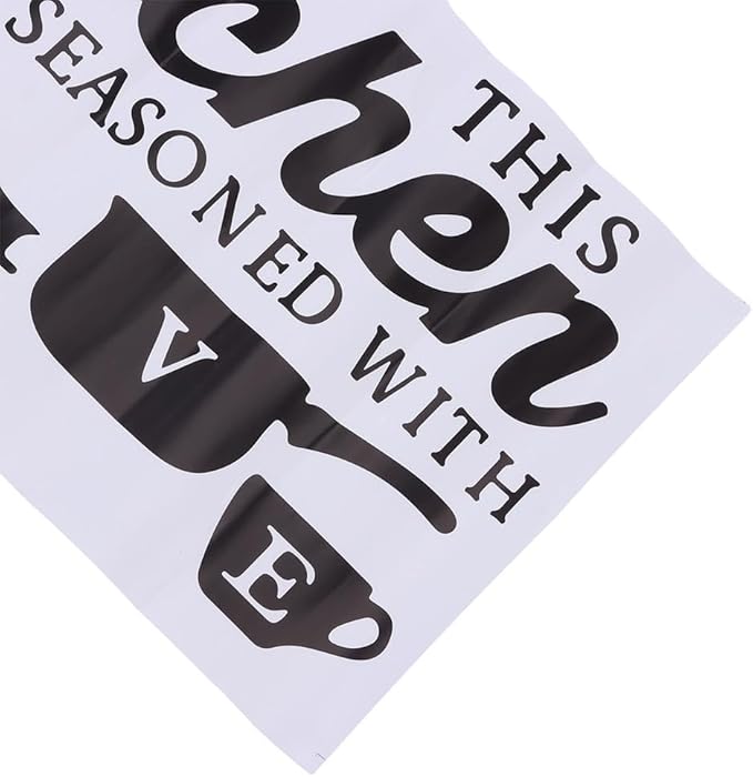 Kitchen Wall Decoration Wall Sticker, Wall Decoration Art Room Decoration Hanging Wall Decoration Kitchen Pots and Pans Black Wall Decoration Wall Sticker