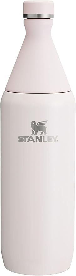 STANLEY All Day Slim Bottle 20-34 OZ | Twist off Lid with Leakproof Seal | Slim Design for Travel & Gym | Insulated Stainless Steel | BPA-Free