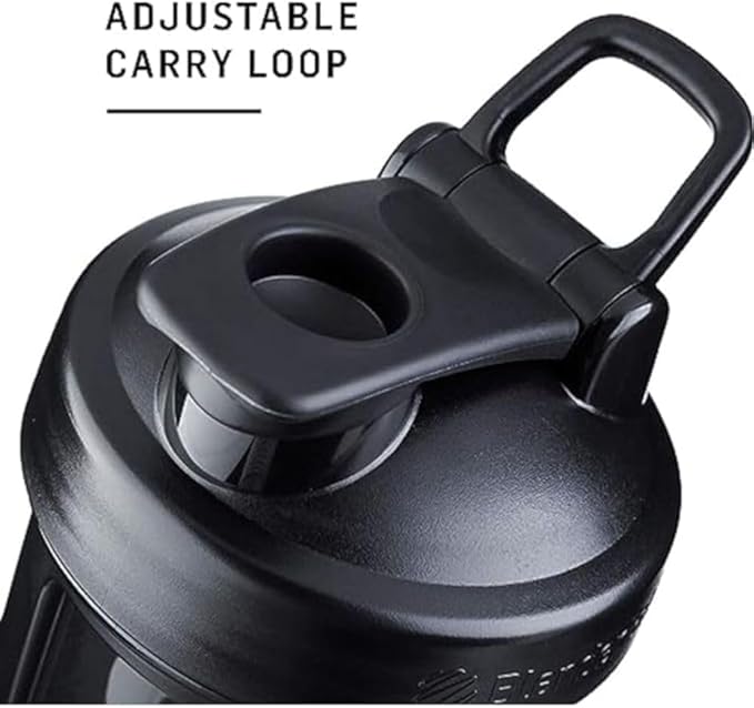 BlenderBottle Classic V2 Shaker Bottle Perfect for Protein Shakes and Pre Workout, 20-Ounce, Pebble Grey