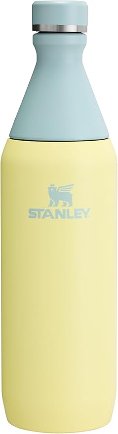 STANLEY All Day Slim Bottle 20-34 OZ | Twist off Lid with Leakproof Seal | Slim Design for Travel & Gym | Insulated Stainless Steel | BPA-Free