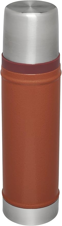 Stanley Classic Vacuum Insulated Wide Mouth Bottle -BPA-Free 18/8 Stainless Steel Thermos for Cold & Hot Beverages