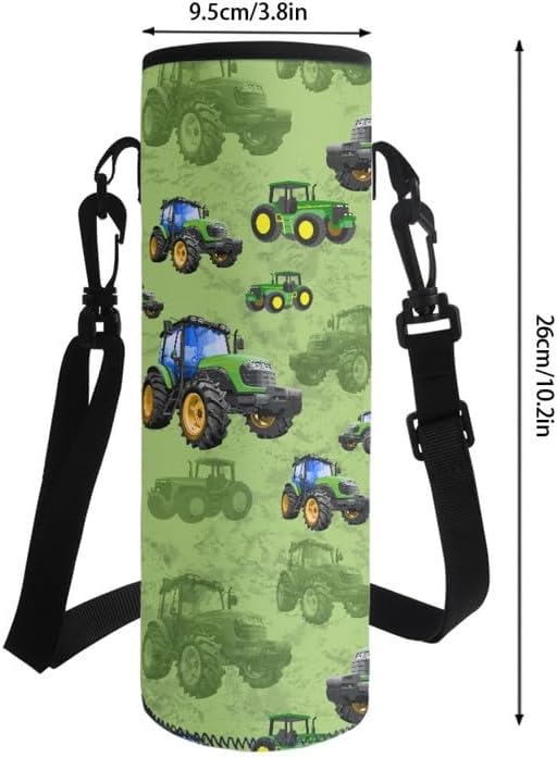 Jndtueit Basketball Water Pouch Holder, Soccer Bottle Cooler Cover Holder Strap for Outdoor Sports Gym Camping Walking