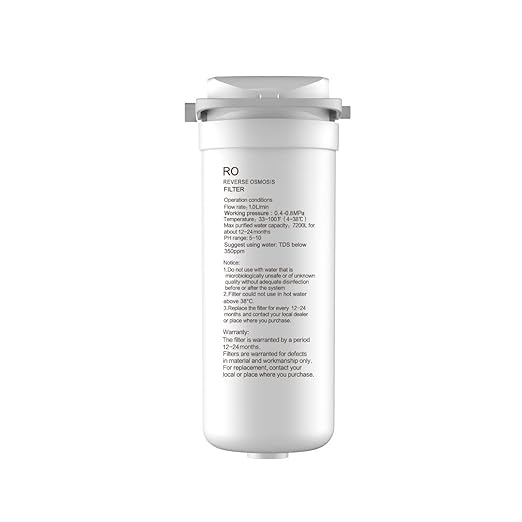 Comfee' CFU10R1AWW-FR Filter, Replacement RO Filter for CFU10R1AWW 400GPD Reverse Osmosis System, 2-Year Lifespan