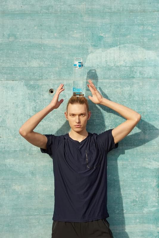 SIGG - Tritan Renew Transparent Water Bottle - Total Clear ONE MyPlanet - For Carbonated Beverages - Dishwasher Safe - With Fruit Strainer - Leakproof & Lightweight - BPA Free - 17 Oz / 25 Oz / 51 Oz