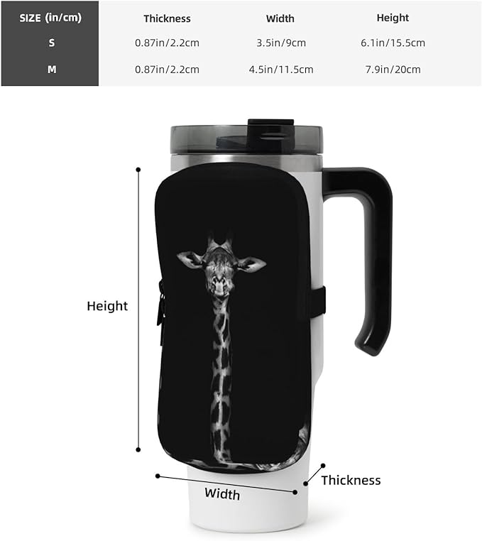 Galaxy Mandala Water Bottle Pouch for Stanley Cup 40oz 30oz,Personalized Gym Purse for Men Women, Tumbler Pouch with Versatile Pocket Water Bottle Bag for Cards, Keys, Phone