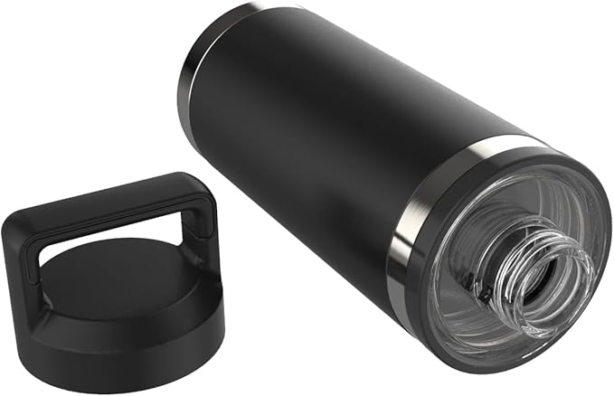 Screw Top Lid Replacement Compatible with Rambler Yeti, Screw Top Chug Cap Compatible with All Yeti Rambler 18/26/36/46/64 OZ,1PC