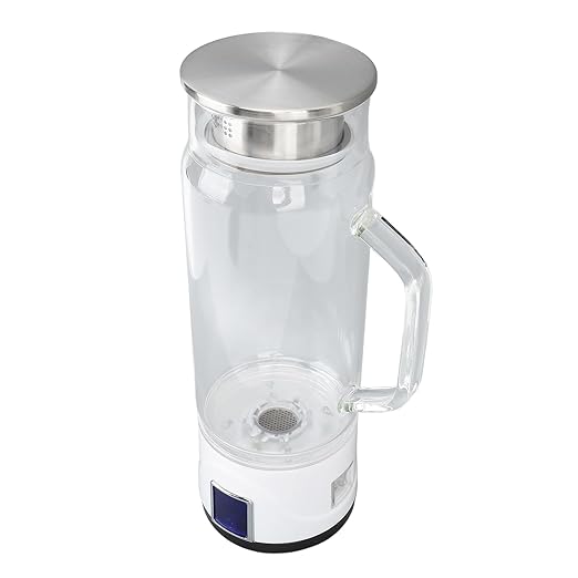 Hydrogen Water Bottle, 1000ml Large Capacity Hydrogen Rich Water Generator, Rechargeable Water Ionizer Machine, Efficient Electrolysis for Fitness Drinking