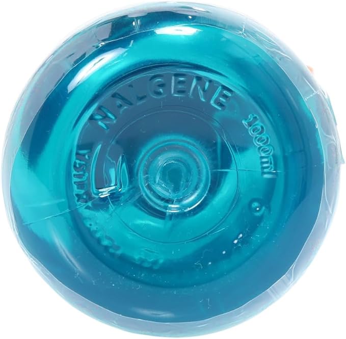 Nalgene Sustain Tritan BPA-Free Water Bottle Made with Material Derived From 50% Plastic Waste, 32 OZ, Wide Mouth, Teal