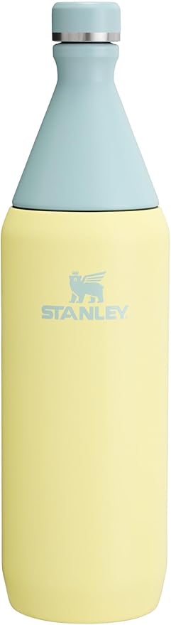 STANLEY All Day Slim Bottle 20-34 OZ | Twist off Lid with Leakproof Seal | Slim Design for Travel & Gym | Insulated Stainless Steel | BPA-Free