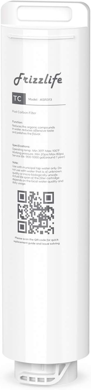 FRIZZLIFE ASR313 Replacement Filter Cartridge for PX500 (3rd Stage)