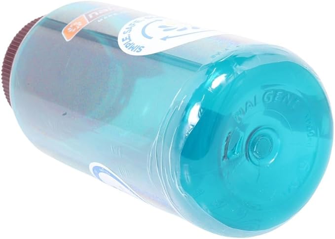 Nalgene Sustain Tritan BPA-Free Water Bottle Made with Material Derived From 50% Plastic Waste, 32 OZ, Wide Mouth, Teal