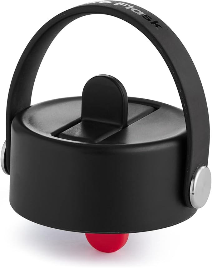 HYDRO FLASK Wide Mouth vacuum insulated stainless steel water bottle with leakproof closeable straw lid for cold water drinks, sports, travel, car and school