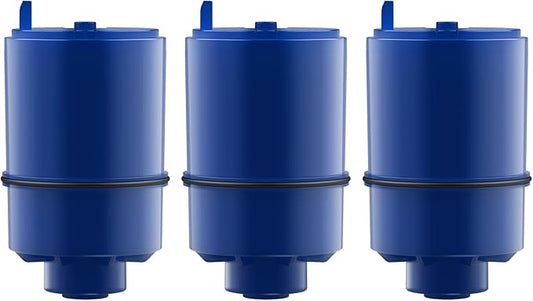 MARRIOTTO Compatible with PUR® water filter replacement, Pur filter replacement faucet compatible with All PUR®, RF9999® and RF-3375, Pur filter replacement faucet, 3 Pack