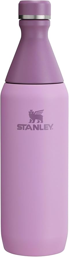 STANLEY All Day Slim Bottle 20-34 OZ | Twist off Lid with Leakproof Seal | Slim Design for Travel & Gym | Insulated Stainless Steel | BPA-Free