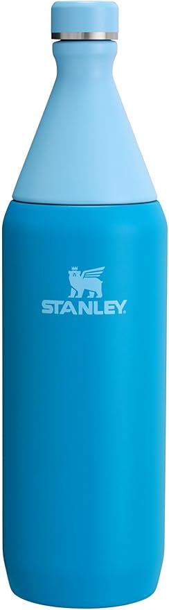 STANLEY All Day Slim Bottle 20-34 OZ | Twist off Lid with Leakproof Seal | Slim Design for Travel & Gym | Insulated Stainless Steel | BPA-Free
