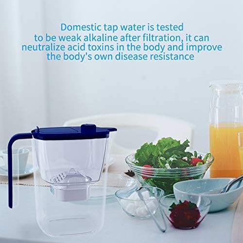 Home Water Filter Pitcher BAP-Free Faster Speed Large Capacity Total 3.5L with 1 Activated Carbon Filter – to Help You Drink Tasty, Clean and Healthy Wate