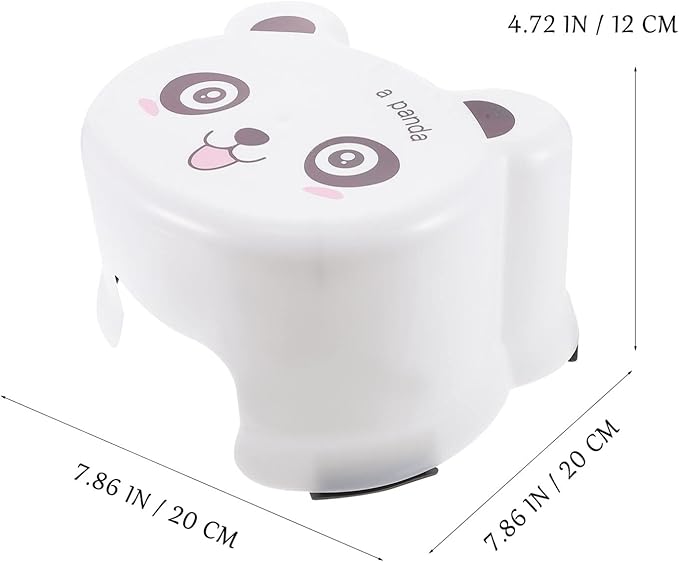 Plastic Stool Anti- Skid Step Stool Step Stool, 1 Pc Bathroom Stool Toilet Step Stool Anti-Skid Step Stool Potty Training Aid Thick Plastic Stool for Adults