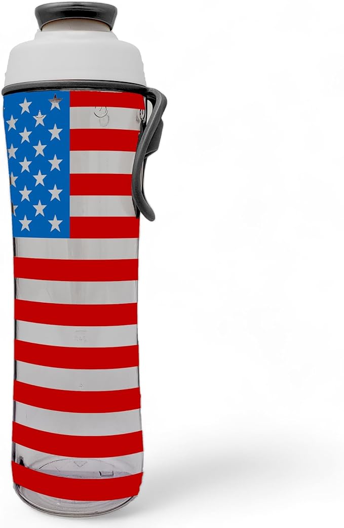 Kids Water Bottle with Chug Lid & Easy Carry Handle | 24oz BPA-Free Tritan Bottles with Leakproof Cap | Reusable & Durable for Girls, Boys, School & Sports | Made in USA