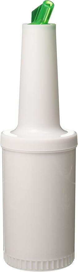 Winco Pour with Green Spout and Lid, 1 Quart