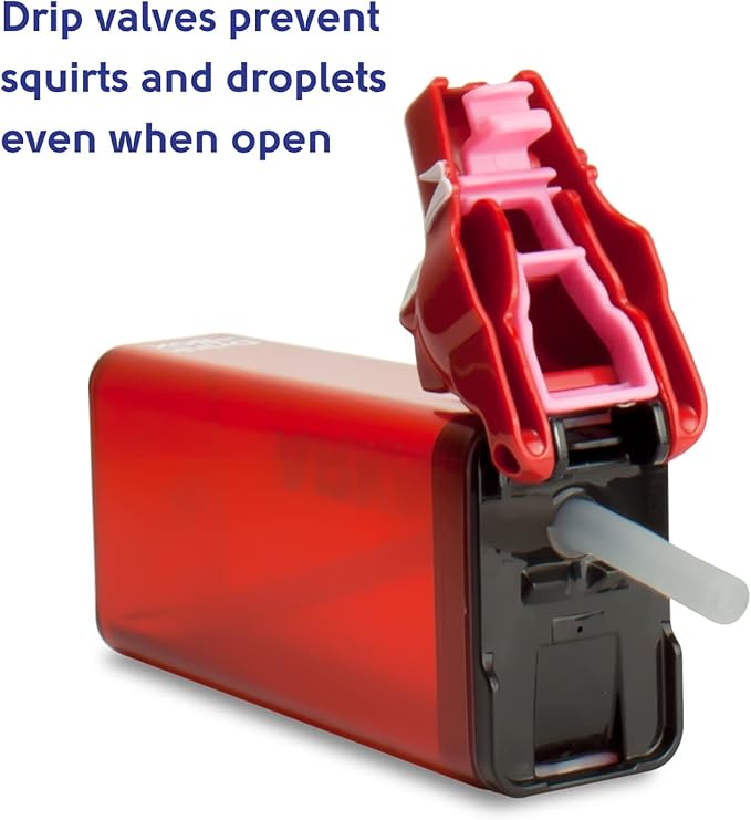 Reusable Water Bottle | Officially Licensed NCAA Sports Bottle | BPA Free | Dishwasher Safe | Big Red Mascot | 12 oz Drink in the Box - University of Arkansas