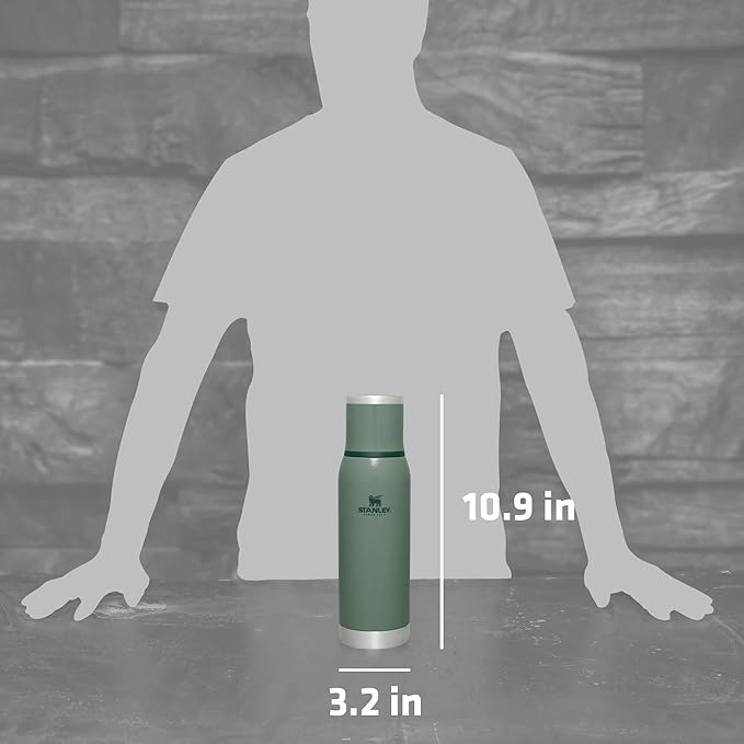 STANLEY Adventure To Go Insulated Travel Tumbler - 25oz - Leak-Resistant Stainless Steel Insulated Bottle with Insulated Cup Lid and Splash-Free Stopper