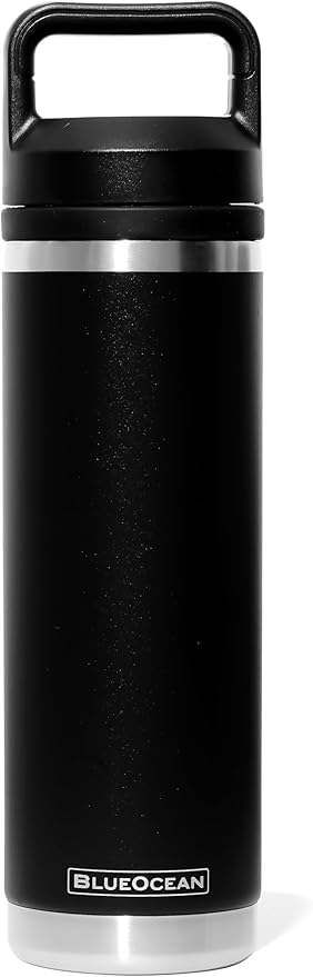 Classic 20 oz Water Bottle, Insulated Stainless Steel With Pro-Tough Lid | Perfect Insulated Water Bottle And Tumbler As Travel Water Bottle, Bike Water Bottle, Or Gym Water Bottle (Black)